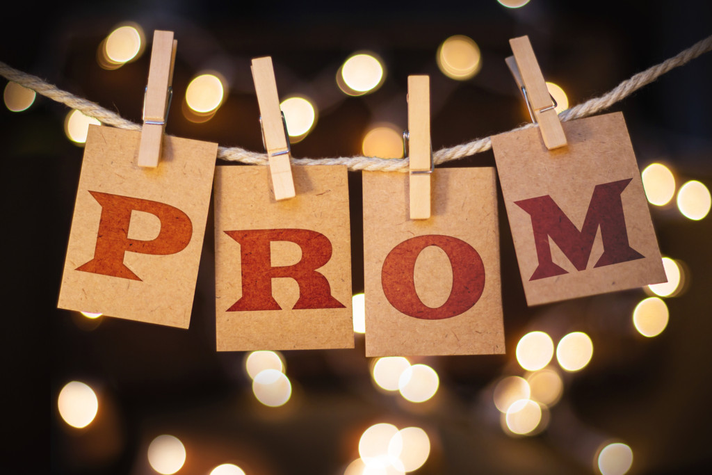 Prom Concept Clipped Cards and Lights